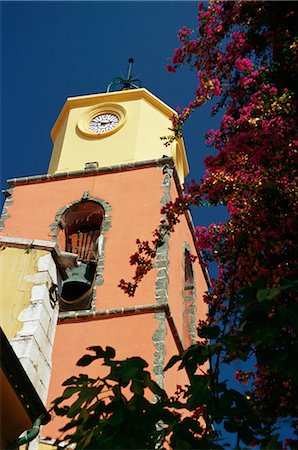 french riviera - Tower, St. Tropez, Var, Provence, Cote d'Azur, French Riviera, France, Europe Foto de stock - Con derechos protegidos, Código: 841-02718008