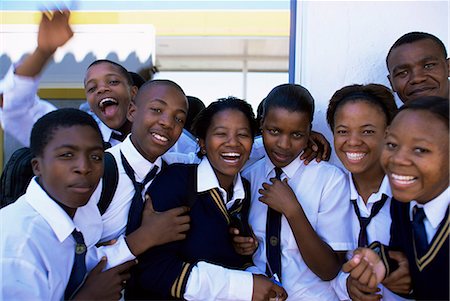 simsearch:841-02707258,k - A group of teenagers, Cape Town, South Africa, Africa Foto de stock - Con derechos protegidos, Código: 841-02718364