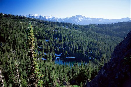 simsearch:841-02920671,k - Boulder Lake in summer, Olympic National Park, UNESCO World Heritage Site, Washington State, United States of America (U.S.A.), North America Stock Photo - Rights-Managed, Code: 841-02718517