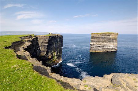 Sea Stack at Downpatrick Head, near Ballycastle, County Mayo, Connacht, Republic of Ireland (Eire), Europe Stock Photo - Rights-Managed, Code: 841-02719739