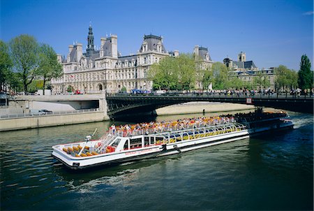 simsearch:841-03066251,k - Tourist boat on the River Seine, Paris, France, Europe Stock Photo - Rights-Managed, Code: 841-02710395