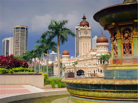 Sultan Abdul Samad Building, Kuala Lumpur, Malaysia, Asia Stock Photo - Rights-Managed, Code: 841-02711423