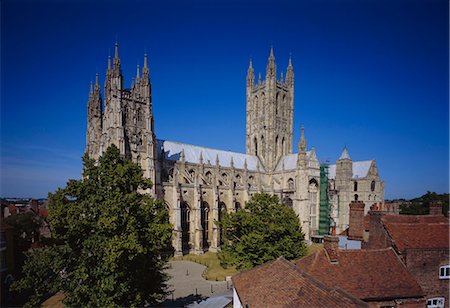 simsearch:841-02707104,k - Cathédrale de Canterbury, Canterbury, Kent, Angleterre, Royaume-Uni, Europe Photographie de stock - Rights-Managed, Code: 841-02711460