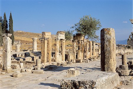 simsearch:841-03031208,k - Site archéologique, Hiérapolis, Pamukkale, patrimoine mondial de l'UNESCO, Anatolie, Turquie, Asie mineure Photographie de stock - Rights-Managed, Code: 841-02712299