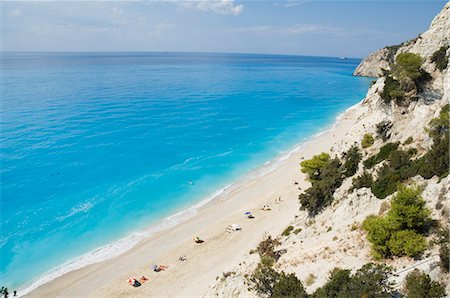 simsearch:841-02720360,k - Egremnoi Beach, 400 steps down to beach, said to be one of the top beaches in Europe, on west coast of Lefkada (Lefkas), Ionian Islands, Greek Islands, Greece, Europe Stock Photo - Rights-Managed, Code: 841-02712689