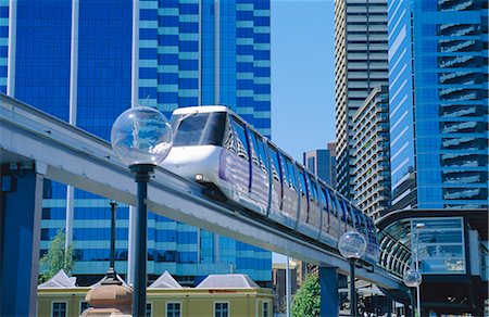 Monorail, Darling Harbour, Sydney, New South Wales, Australia Stock Photo - Rights-Managed, Code: 841-02713003