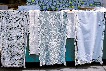 Famous lace, Burano, Venice, Veneto, Italy, Europe Stock Photo - Rights-Managed, Code: 841-02713231