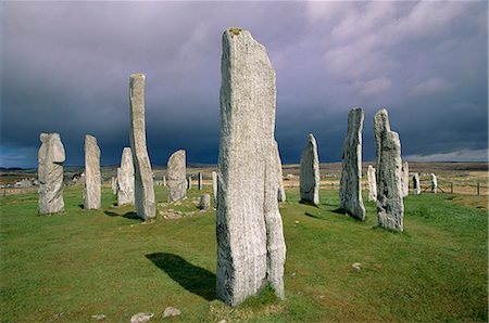simsearch:841-07202123,k - Callanish Standing Stones, Isle of Lewis, Outer Hebrides, Western Isles, Scotland, United Kingdom, Europe Stock Photo - Rights-Managed, Code: 841-02713322