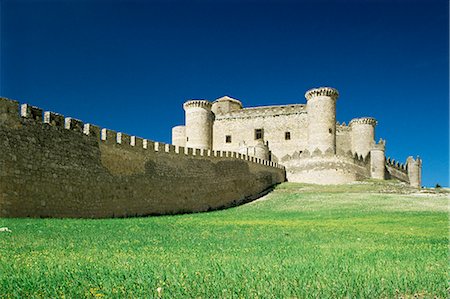 Castle of Belmonte, Castile La Mancha, Spain, Europe Stock Photo - Rights-Managed, Code: 841-02713457