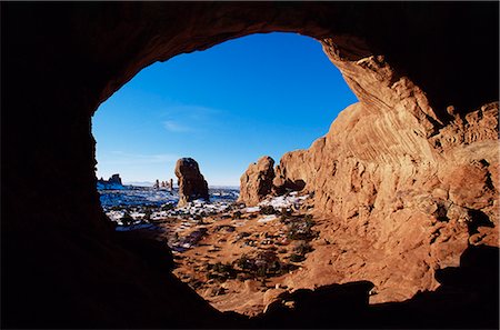 simsearch:841-03505868,k - Double Arch, Arches National Park, Utah, United States of America, North America Stock Photo - Rights-Managed, Code: 841-02720037