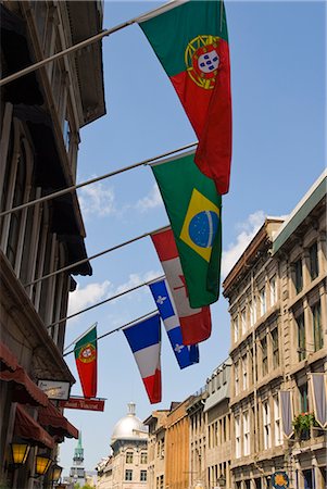 pennant flag - Montreal, province of Quebec, Canada, North America Stock Photo - Rights-Managed, Code: 841-02720292