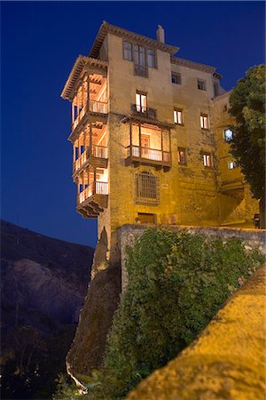 Hanging house, Cuenca, Castilla-La Mancha, Spain, Europe Foto de stock - Con derechos protegidos, Código: 841-02721859