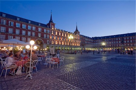 Plaza Mayor, Madrid, Spain, Europe Stock Photo - Rights-Managed, Code: 841-02721870