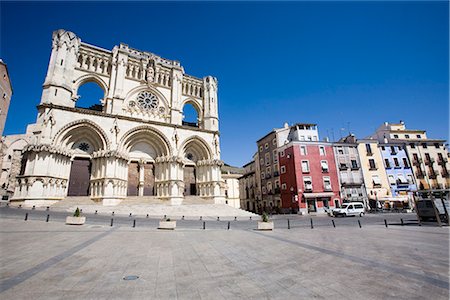 Cathedral, Cuenca, Castilla-La Mancha, Spain, Europe Fotografie stock - Rights-Managed, Codice: 841-02721912