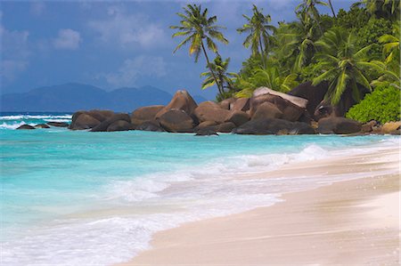 seychelles - Empty beach, Seychelles, Indian Ocean, Africa Stock Photo - Rights-Managed, Code: 841-02722592