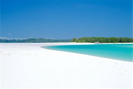simsearch:841-03518373,k - Whitehaven Beach on the east coast, Whitsunday Island, Queensland, Australia Stock Photo - Rights-Managed, Code: 841-02723043