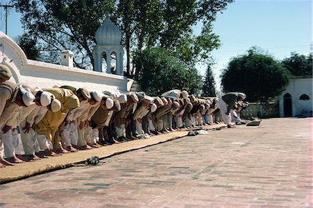 pakistan - Men praying at mosque, Peshawar, Pakistan, Asia Stock Photo - Rights-Managed, Code: 841-02824354