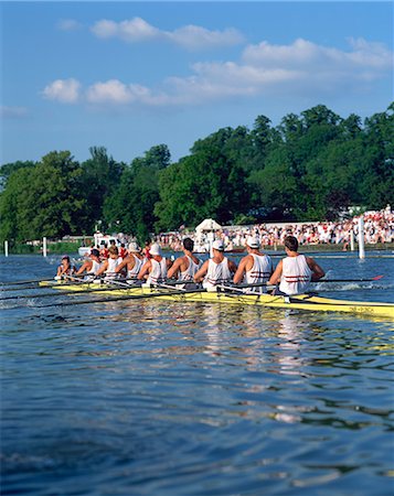 Royal Regatta, Henley on Thames, Oxfordshire, England, United Kingdom, Europe Stock Photo - Rights-Managed, Code: 841-02825226