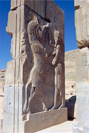 simsearch:841-02831081,k - Reliefs, Persepolis, UNESCO World Heritage Site, Iran, Middle East Stock Photo - Rights-Managed, Code: 841-02825780