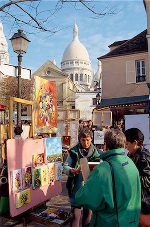 simsearch:841-07081180,k - Montmartre area, Paris, France, Europe Stock Photo - Rights-Managed, Code: 841-02825791