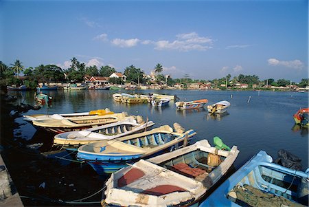 Fishing boats, Negombo, Sri Lanka, Asia Stock Photo - Rights-Managed, Code: 841-02825891