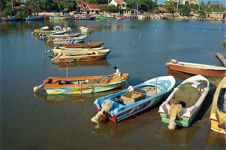 Fishing boats, Negombo, Sri Lanka, Asia Stock Photo - Rights-Managed, Code: 841-02825893