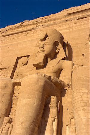 simsearch:841-03032736,k - Temple of Re-Herakhte for the pharaoh Ramses II (The Great), moved when Aswan High Dam built, UNESCO World Heritage Site, Abu Simbel, Egypt, North Africa, Africa Stock Photo - Rights-Managed, Code: 841-02826017