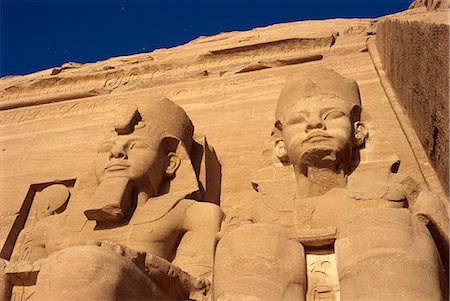 simsearch:841-03032736,k - Temple of Re-Herakhte for the pharaoh Ramses II (The Great), moved when Aswan High Dam built, UNESCO World Heritage Site, Abu Simbel, Egypt, North Africa, Africa Stock Photo - Rights-Managed, Code: 841-02826019