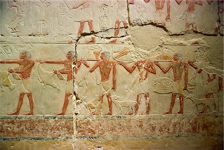 simsearch:841-02944527,k - Painted reliefs in mastaba (tomb), Saqqara, Egypt, North Africa, Africa Stock Photo - Rights-Managed, Code: 841-02831037