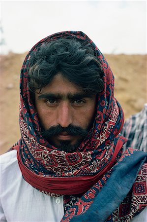 pakistan - Sindi man, Pakistan, Asia Stock Photo - Rights-Managed, Code: 841-02831085