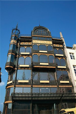 Old England Building, art nouveau, Brussels, Belgium, Europe Stock Photo - Rights-Managed, Code: 841-02831533