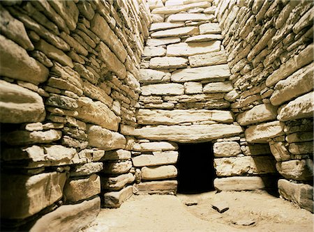 simsearch:841-02944527,k - Quoyness chambered tomb interior, Sanday Island, Orkneys, Scotland, United Kingdom, Europe Stock Photo - Rights-Managed, Code: 841-02832398