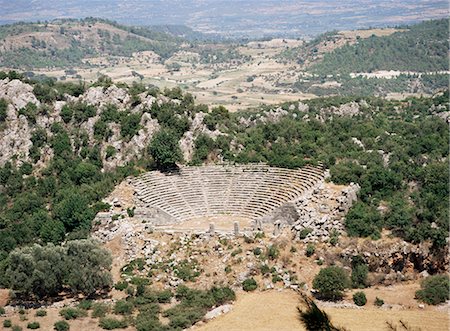 simsearch:841-03031208,k - Théâtre de style grec à cité lycienne de Pinara, près de Kemer, Mugla province, Anatolie, Turquie, Asie mineure, Eurasie Photographie de stock - Rights-Managed, Code: 841-02832411