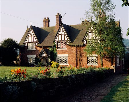 Typical Cheshire farmhouse, Beeston, Cheshire, England, United Kingdom, Europe Stock Photo - Rights-Managed, Code: 841-02832728