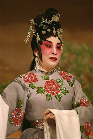 Cantonese opera, Hong Kong, China, Asia Stock Photo - Rights-Managed, Code: 841-02832848