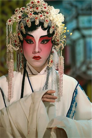 Chinese opera actors perform all year round, Singapore, Southeast Asia, Asia Stock Photo - Rights-Managed, Code: 841-02899058