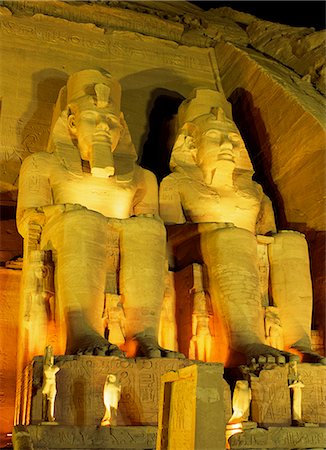 simsearch:841-03032736,k - Statues of Ramses II, Abu Simbel, UNESCO World Heritage Site, Nubia, Egypt, North Africa, AFrica Stock Photo - Rights-Managed, Code: 841-02899321