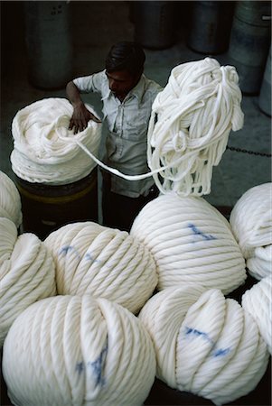 Modernised cotton mill in Ahmedabad, the Manchester of the East, Gujarat, India, Asia Foto de stock - Con derechos protegidos, Código: 841-02900383
