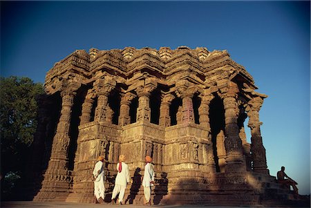 The Sun Temple, built by King Bhimbev in the 11th century, Modhera, Gujarat state, India, Asia Stock Photo - Rights-Managed, Code: 841-02900465