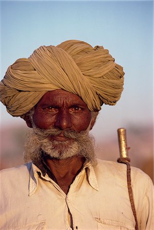 pushkar - Camel herder, Pushkar Fair, Rajasthan state, India, Asia Stock Photo - Rights-Managed, Code: 841-02901174