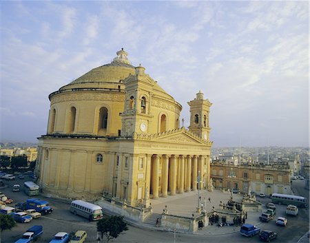 simsearch:841-03034600,k - Church of St. Mary, fourth largest dome in Europe, Mosta, Malta, Europe Stock Photo - Rights-Managed, Code: 841-02902639