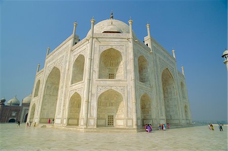 simsearch:841-02703267,k - The Taj Mahal, built by the Moghul emperor Shah Jehan (Jahan), Agra, Uttar Pradesh, India Stock Photo - Rights-Managed, Code: 841-02903153