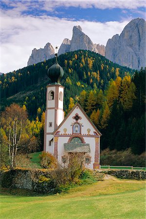 simsearch:841-03034600,k - St. Johann Church, The Dolomites, Geisler Gruppe, Trentino-Alto Adige, Italy, Europe Stock Photo - Rights-Managed, Code: 841-02903457