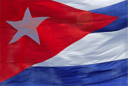 simsearch:841-03031284,k - Gros plan du drapeau cubain, la Havane, Cuba Photographie de stock - Rights-Managed, Code: 841-02903538