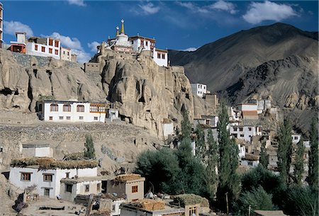simsearch:841-02915818,k - Lamayuru monastery and village, Ladakh, India, Asia Stock Photo - Rights-Managed, Code: 841-02915838