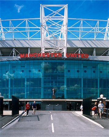 simsearch:841-02916154,k - Manchester United football stadium, Old Trafford, Manchester, England, United Kingdom, Europe Stock Photo - Rights-Managed, Code: 841-02916154