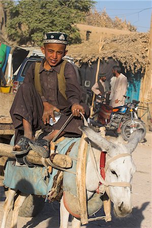 simsearch:841-02946644,k - Boy on donkey cart, Maimana, Faryab Province, Afghanistan, Asia Stock Photo - Rights-Managed, Code: 841-02916847