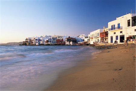 simsearch:841-05796762,k - Little Venice, Mykonos Town, island of Mykonos, Cyclades, Greece, Europe Stock Photo - Rights-Managed, Code: 841-02917856
