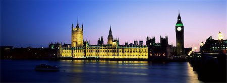 simsearch:841-02916154,k - View across the River Thames at night to Big Ben and the Houses of Parliament, UNESCO World Heritage Site, Westminster, London, England, United Kingdom, Europe Stock Photo - Rights-Managed, Code: 841-02917852