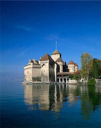 simsearch:841-07589927,k - The Chateau de Chillon on Lake Geneva, Switzerland, Europe Stock Photo - Rights-Managed, Code: 841-02918305